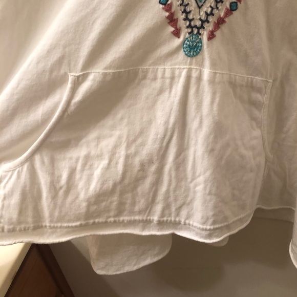 Johnny Was JWLA Embroidered Drape Poncho XS OS oversized - Picture 9 of 13